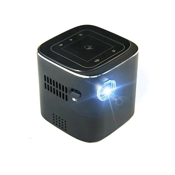 Everycom Mini Projector Beamer Pocket Touch-Keys Movie Wifi Bluetooth DLP D019 Android 7.1 Wifi Bluetooth Home Theater